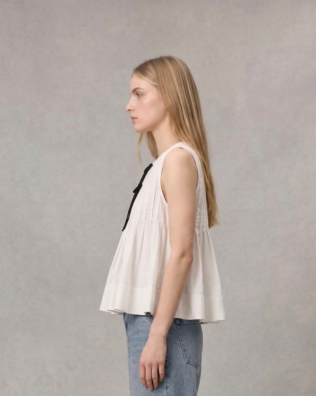Cresta Pintuck Top — alternate view
