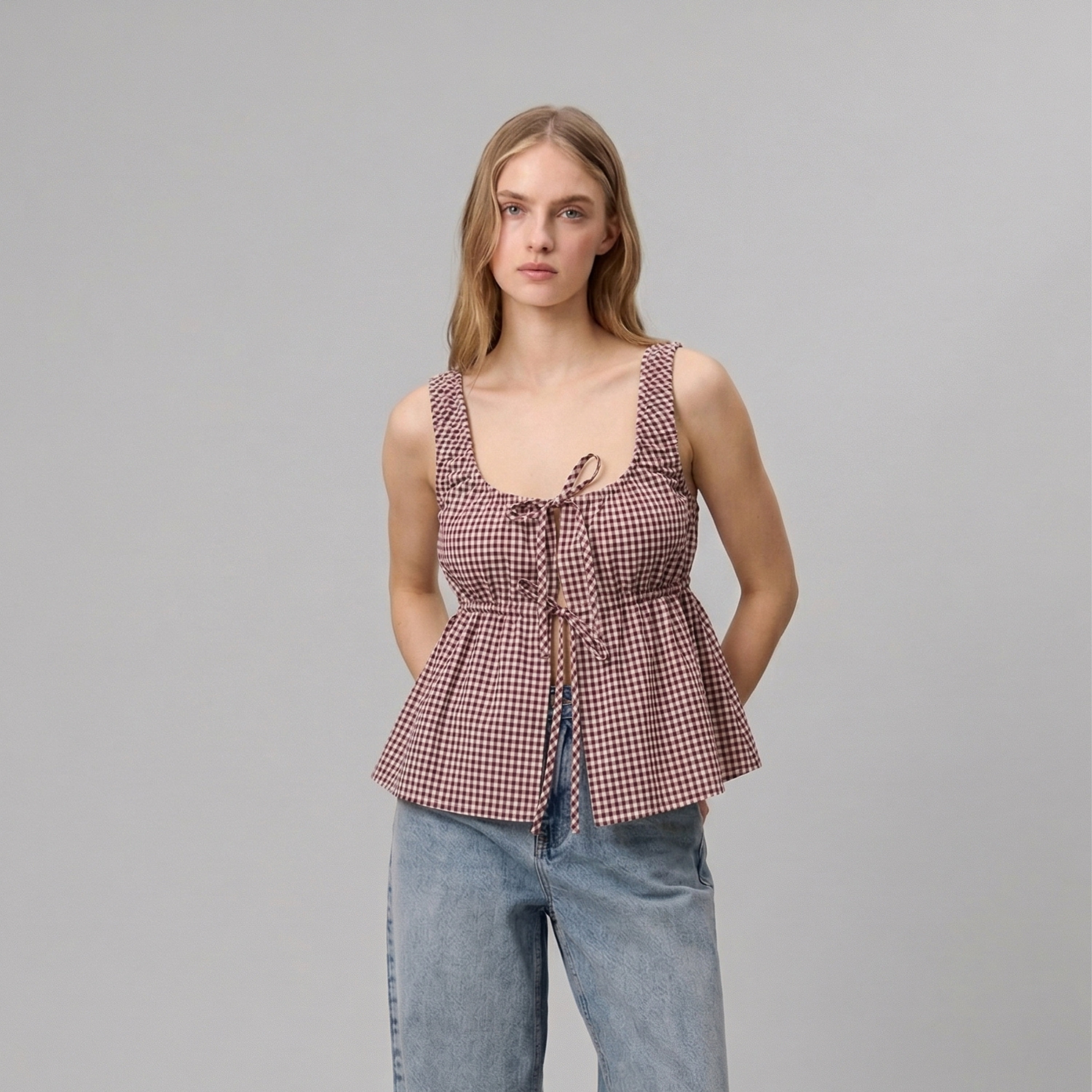 Wisteria Lane Gingham Cami
