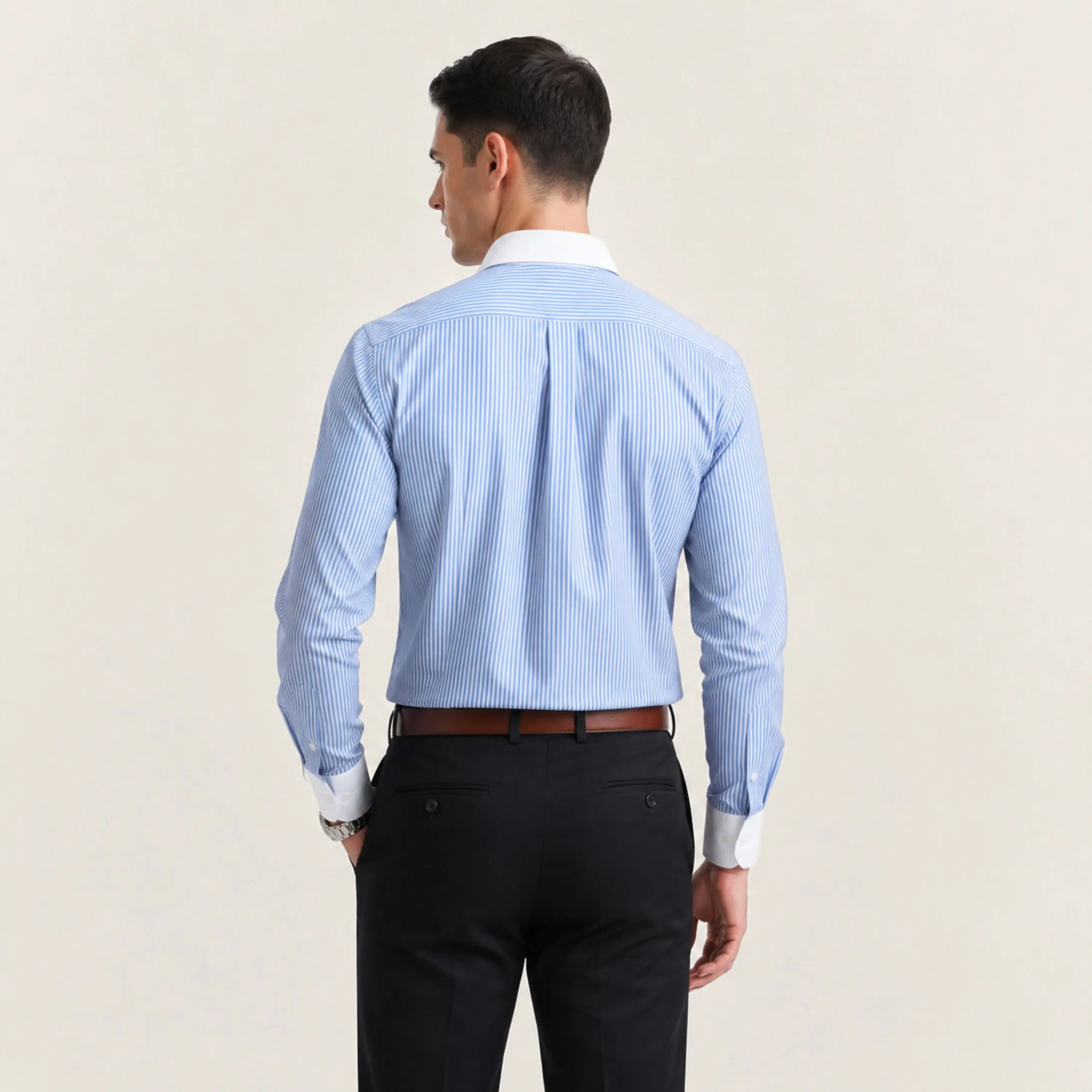 Pinstripe Formal Shirt — alternate view