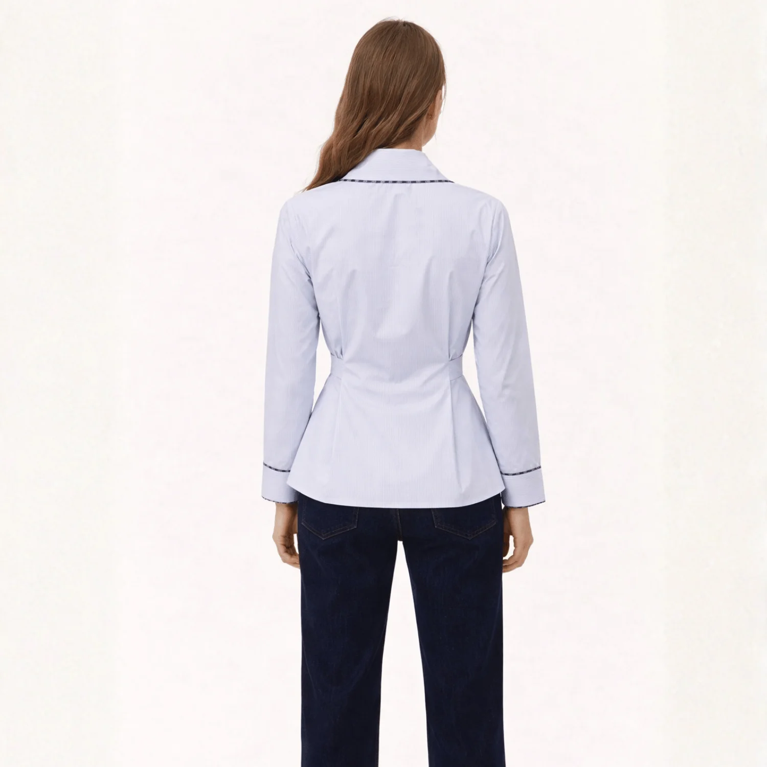 Blue Side Cinch Shirt — alternate view