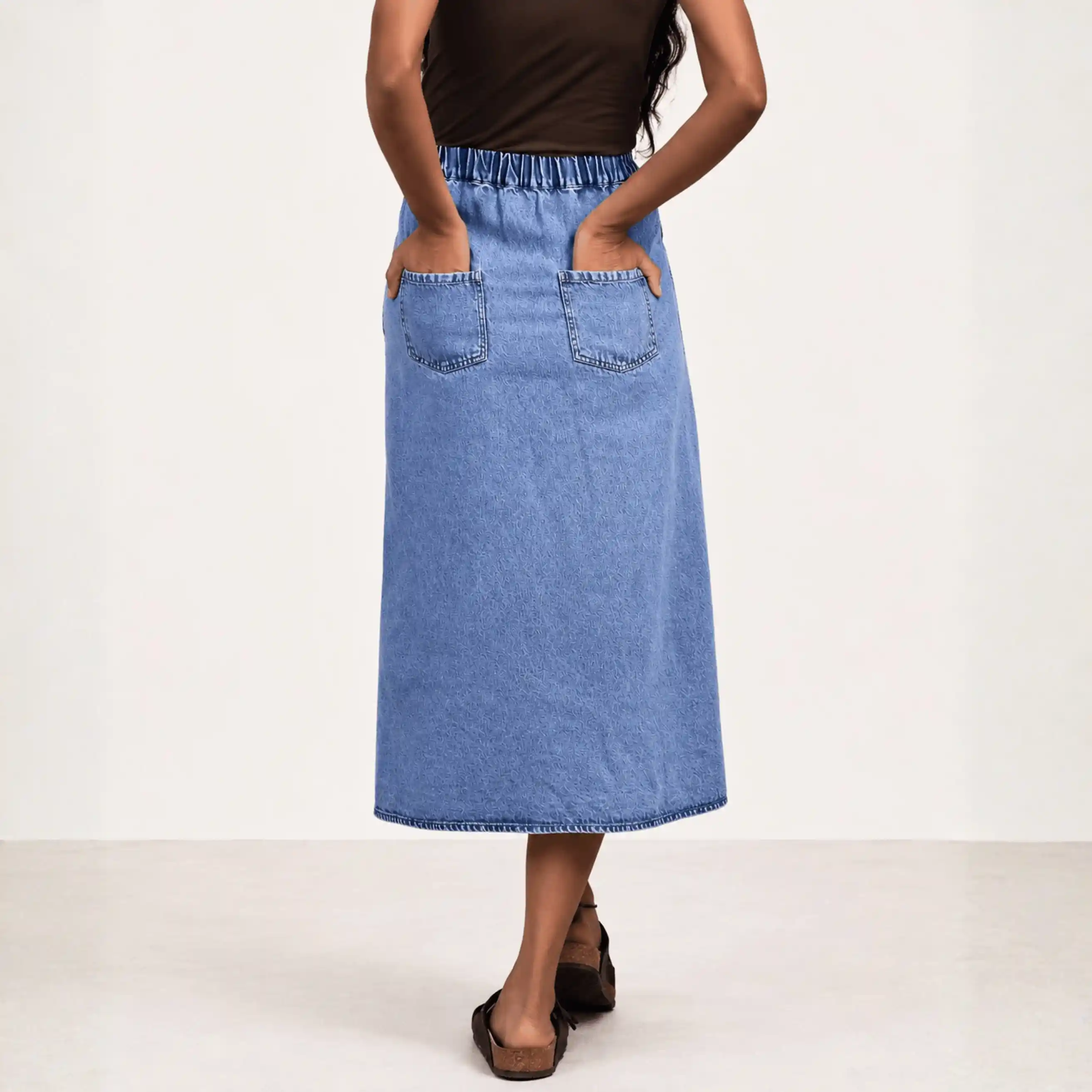 Flowfit Denim Skirt — alternate view
