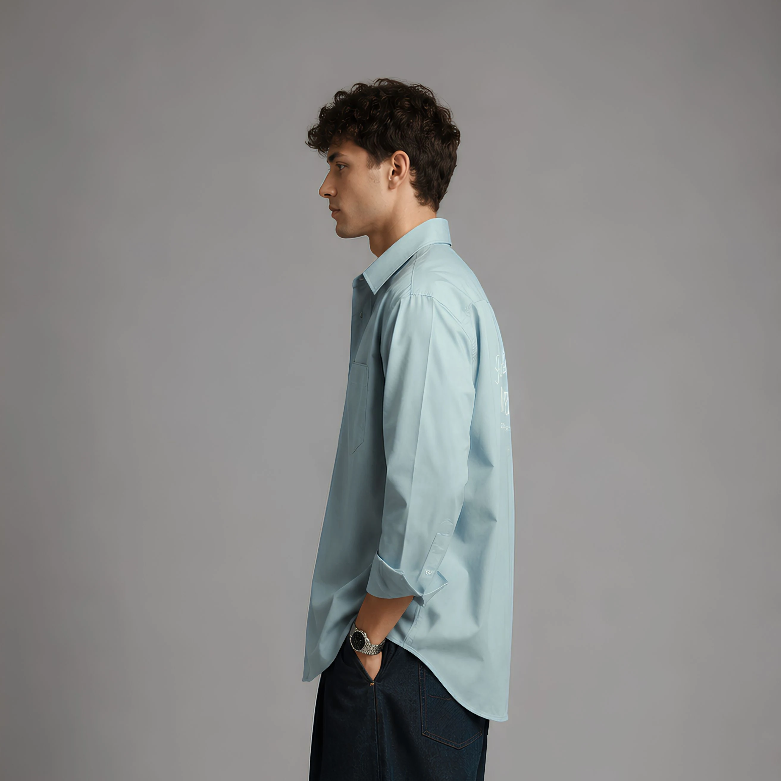 Stay Cool Oversized Shirt — alternate view