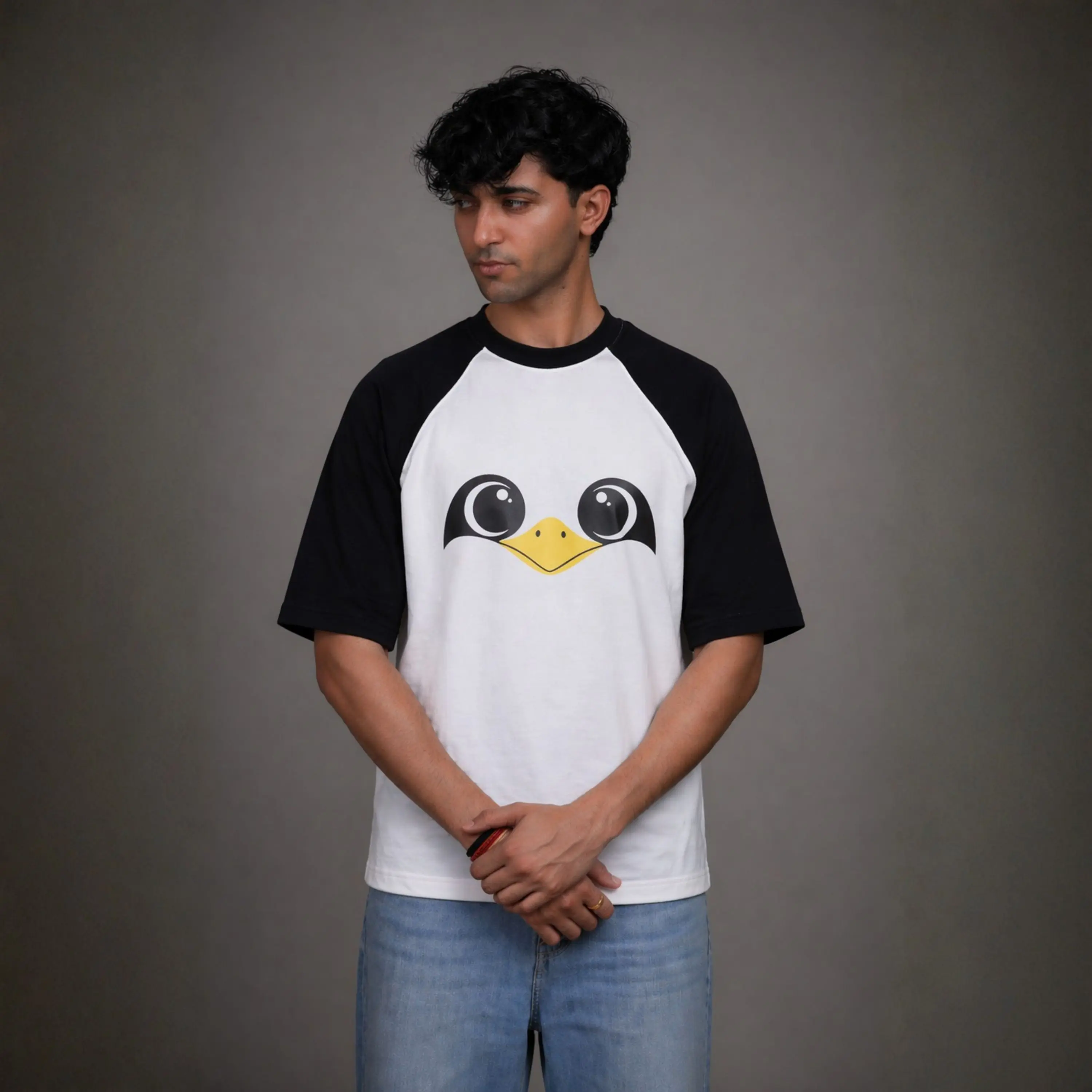 Peekaboo Oversized T-Shirt — view 1