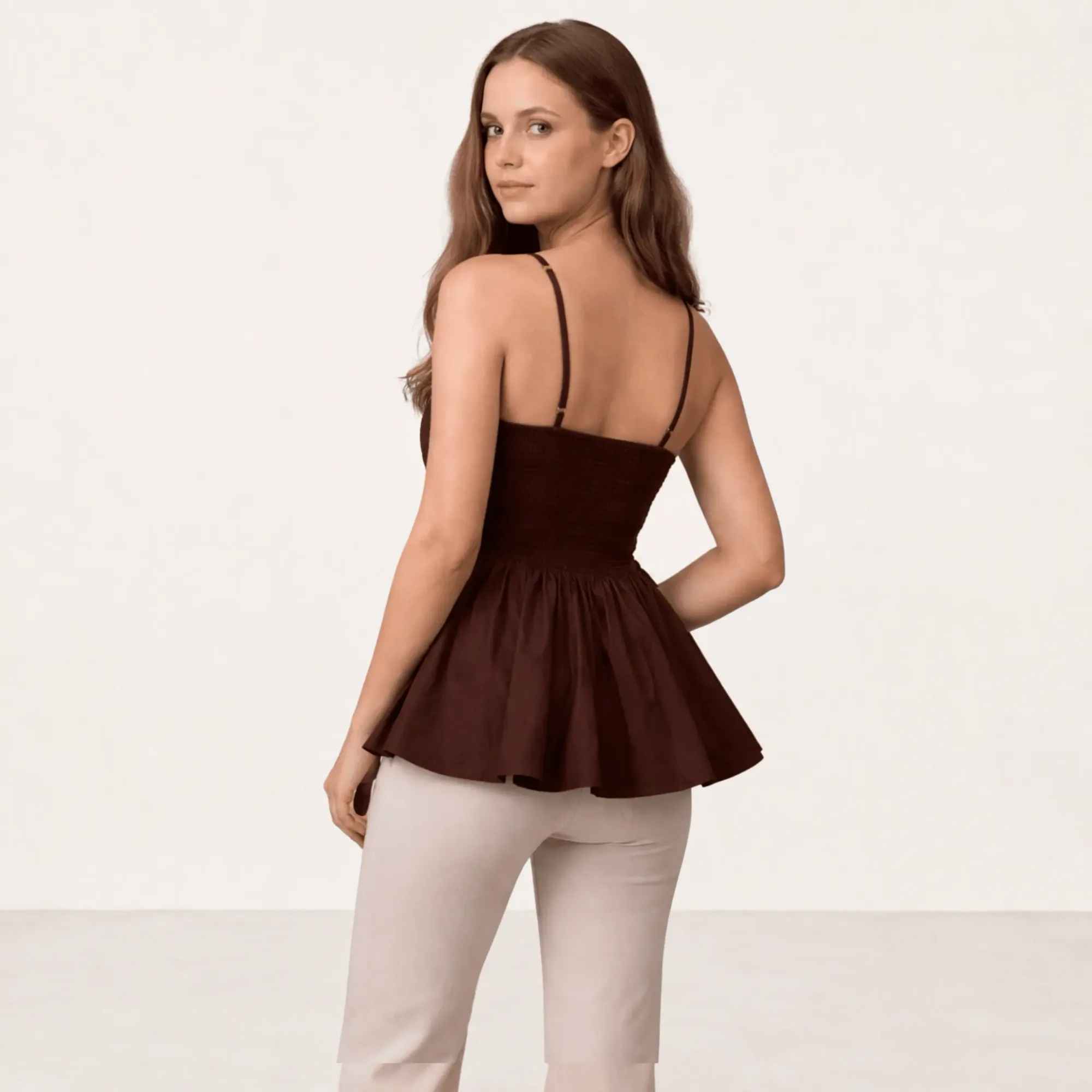Corset Peplum Top — alternate view