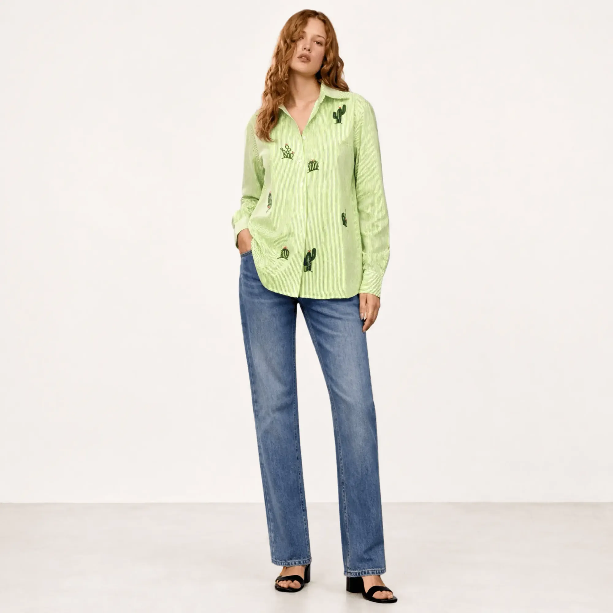 Cactus Stripe Shirt — view 1