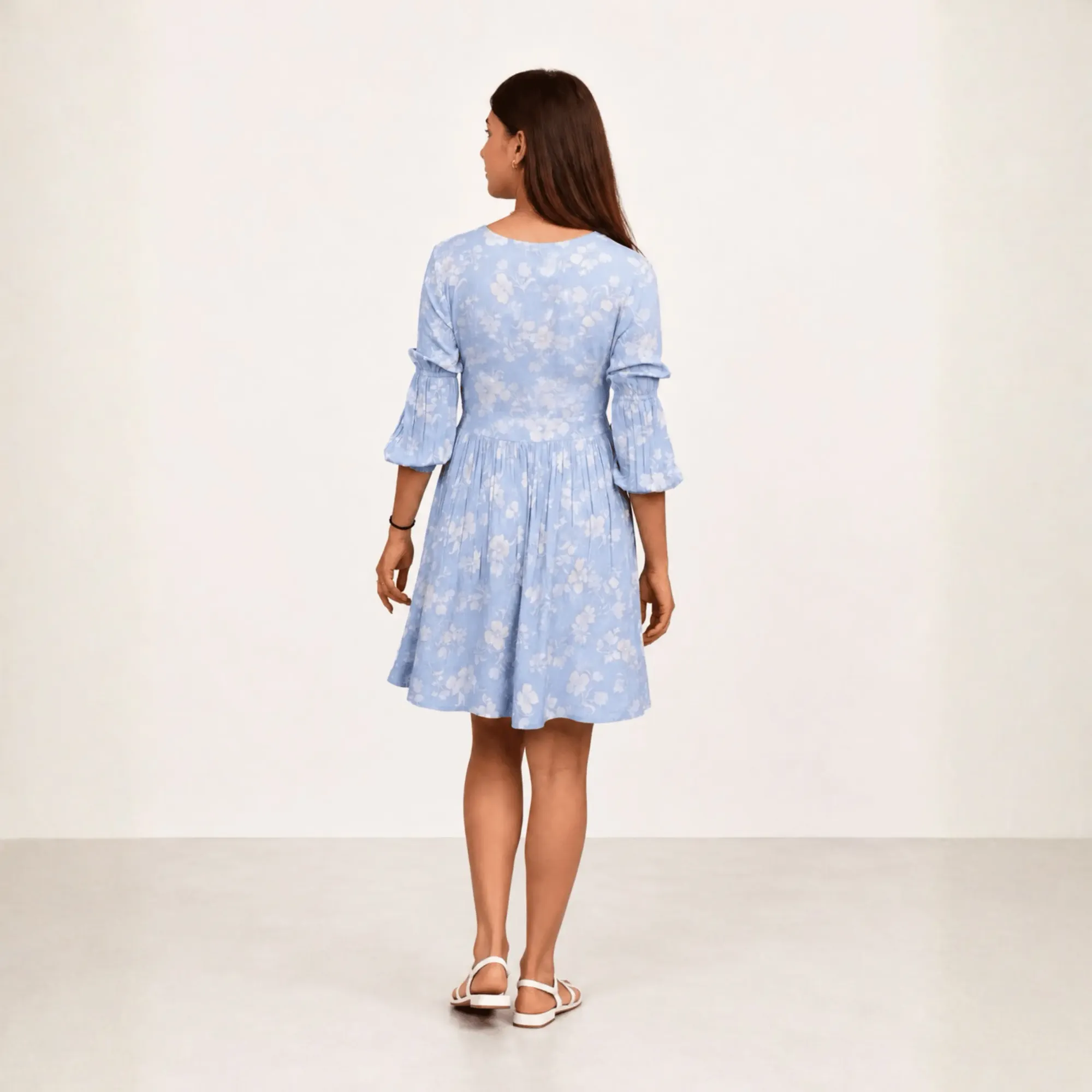 Brezzy Floral Dress — alternate view