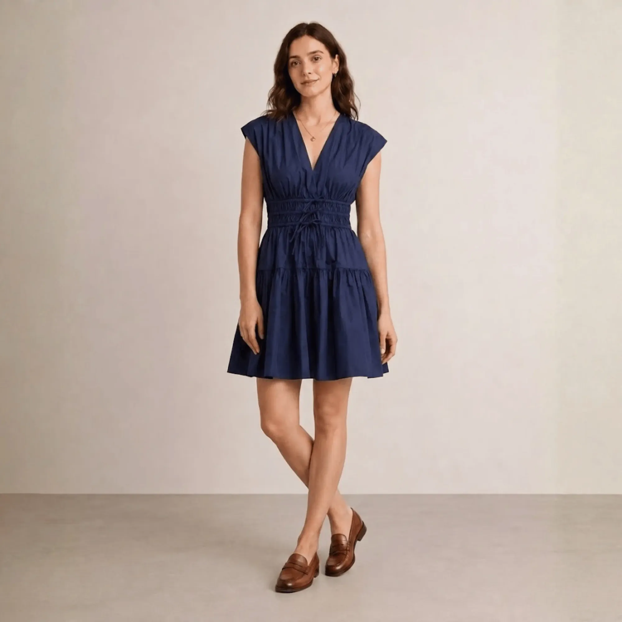 Bleu Tier Dress — view 1